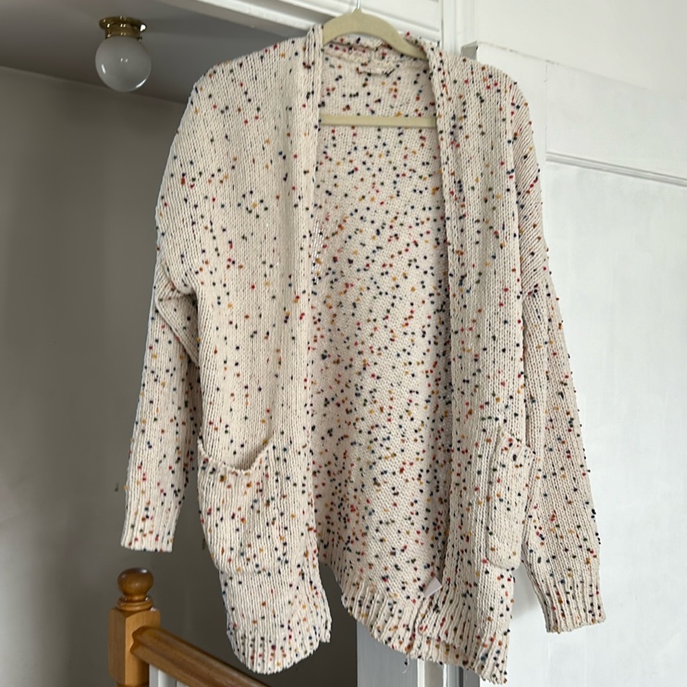 Polka dot cardigan